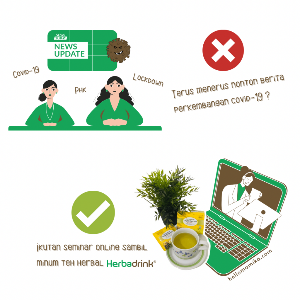 Herbadrink hellomamika tips sehat pandemi